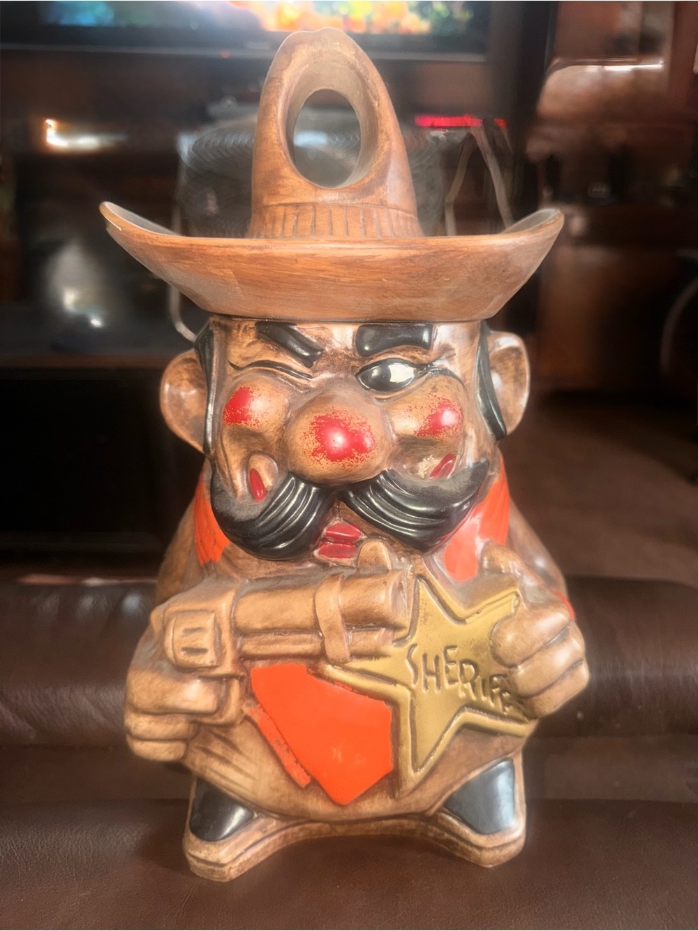 1960 California Originals Winking Eye
Sheriff Cookie Jar